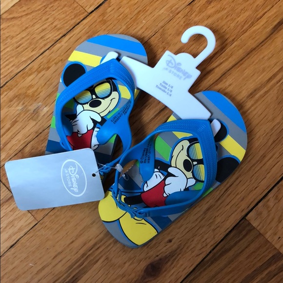 Disney Other - Disney Store Mickey Mouse sandals baby 5/6